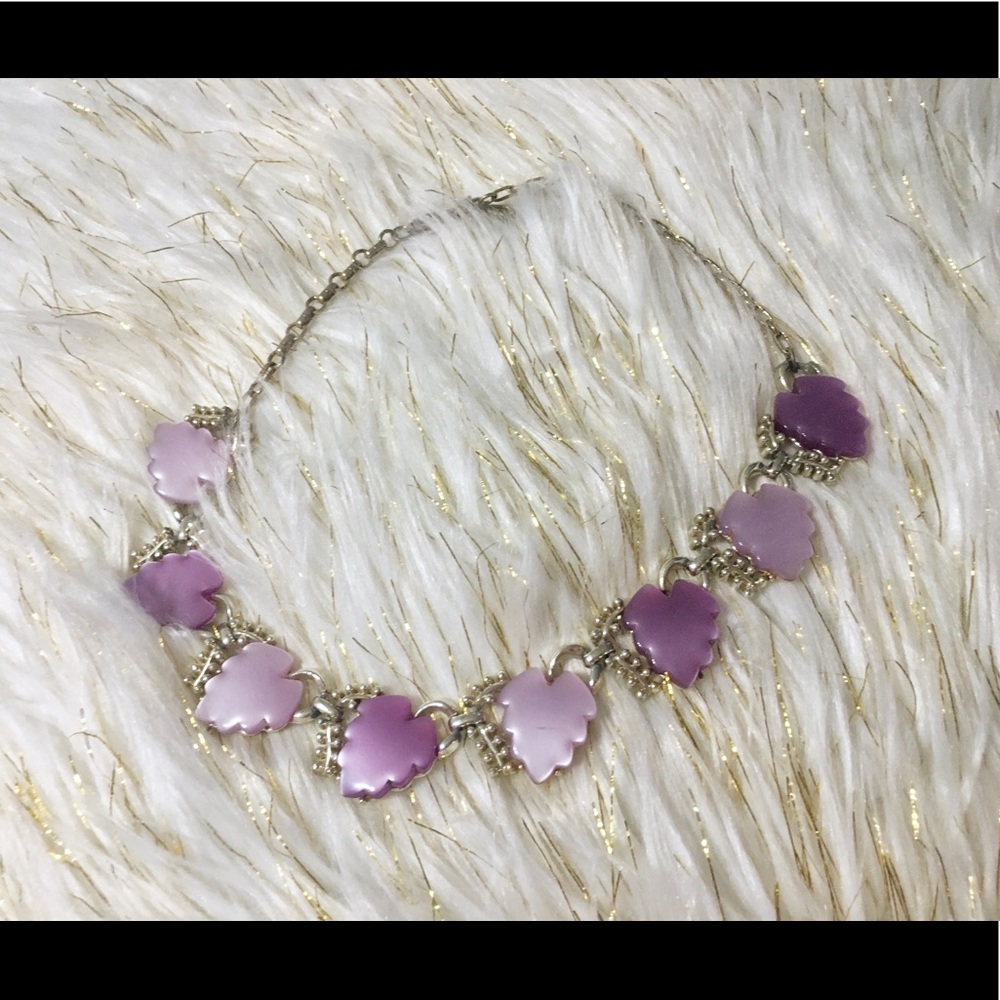 Vintage purple necklace